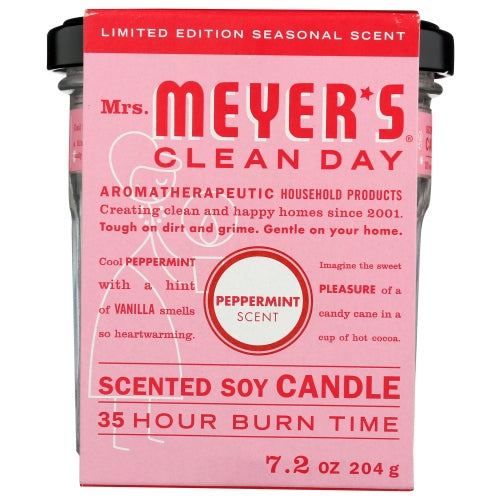 Mrs. Meyer's, Candle Peppermint, 7.2 Oz