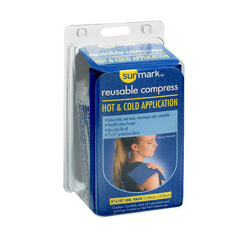 Sunmark, Sunmark Reusable Compress Hot Cold Application, 1 each