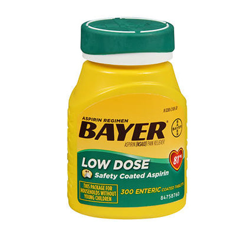Bayer, Bayer Baby Aspirin Regimen Low Dose, 300 tabs