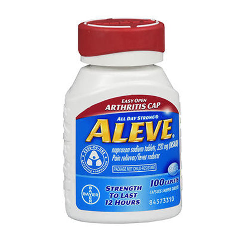 Aleve, Aleve Caplets Easy Open Arthritis Cap, 100 caplets