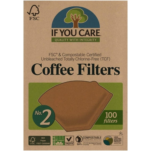 If You Care, Coffee Filters # 2, 100 Count