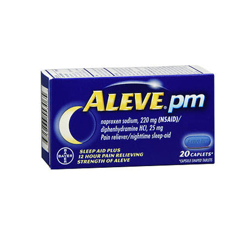 Aleve, Aleve PM Caplets, 20 Caplets