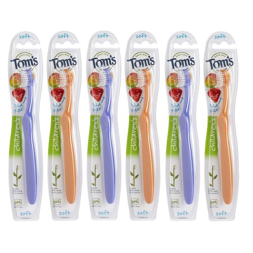 Tom's Of Maine, Children's Soft Toothbrush Single, 1 Peace
