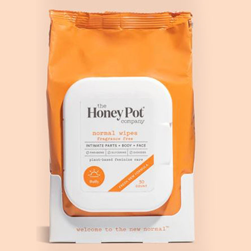 The Honey Pot, Normal Wipes, 30 Count
