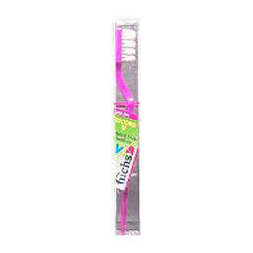 Fuchs Child/ Adult Toothbrushes, Record V Natural Toothbrush, Soft 1 EACH