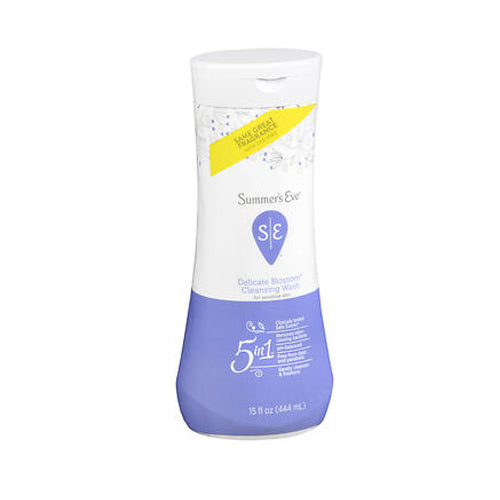 Summers Eve, Summer's Eve Cleansing Wash Delicate Blossom, 15 Oz