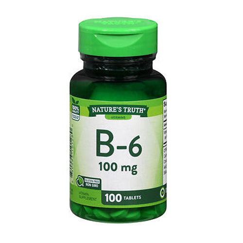 Nature's Truth, B-6, 100 Mg, 100 Tabs