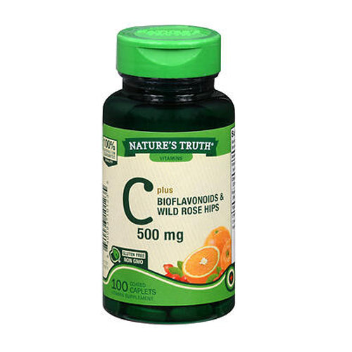 Nature's Truth, C Tablets Plus Bioflavonoids, 500 Mg, 100 Tabs