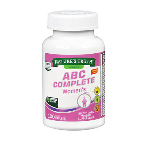 Nature's Truth, ABC Complete Women's Multivitamin, 100 Tabs