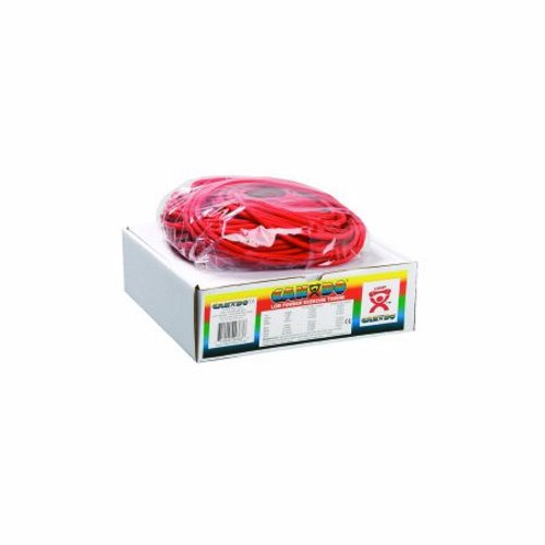 Fabrication Enterprises, Exercise Resistance Tubing CanDo  Low Powder Red 100 Foot Length Light Resistance, Count of 1