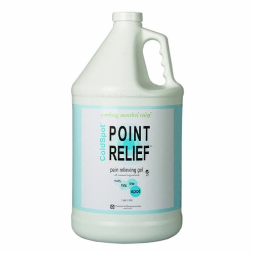 Fabrication Enterprises, Topical Pain Relief Point Relief  ColdSpot 0.06% - 12% Strength Capsaicin / Menthol Topical Gel 1 ga, Count of 1