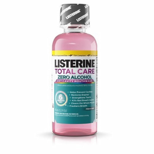 Listerine, Mouthwash Fresh Mint Flavor, Count of 1