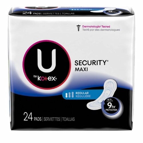 Kimberly Clark, Security Maxi Regular Absorbency Pads, Count of 24