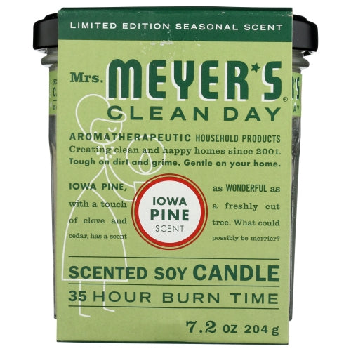 Mrs. Meyer's, Candle Iowa Pine, 7.2 Oz