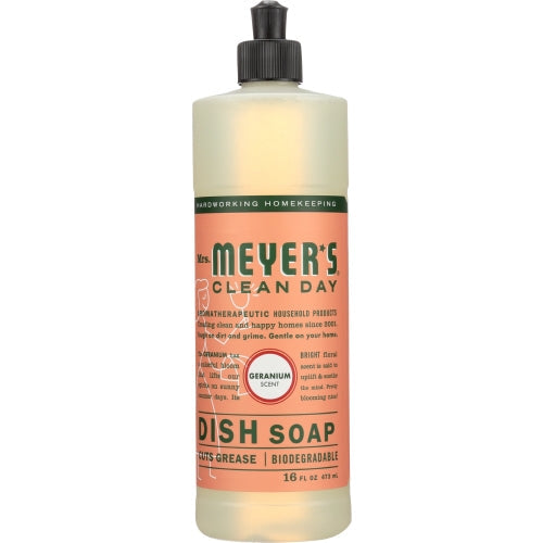 Mrs. Meyer's, Soap Dish Liq Geranium, 16 Oz