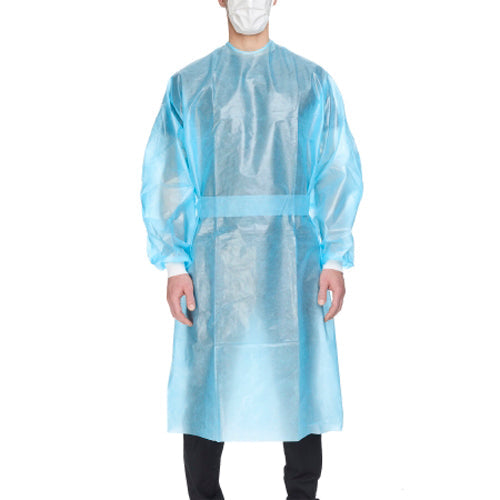 McKesson, McKesson Full Back Chemotherapy Procedure Gown X-Large, Count of 10