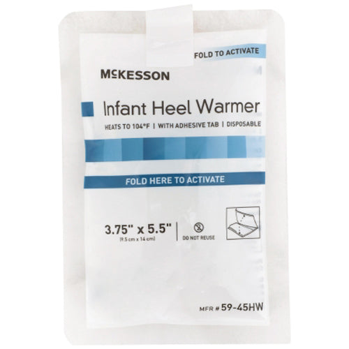 McKesson, McKesson Infant Heel Warmer 3¾ x 5½ Inch, Count of 25