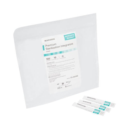 McKesson, McKesson Sterilization Steam Integrator Strip 100 per Pack, Count of 1