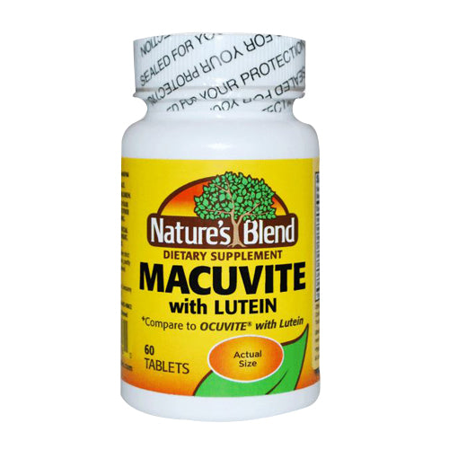 Nature's Blend, Macuvitea With Lutein Eye Supplement, 60 Tabs