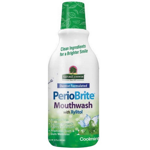 Nature's Answer, PerioBrite Mouthwash, Cool Mint, 16 fl oz