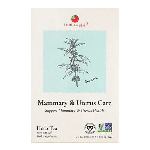 Health King, Mammary & Uterus Care Tea, 20bg