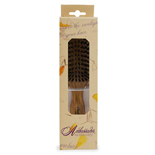 Fuchs Child/ Adult Toothbrushes, Hairbrush Olivewood Mens Paddle 5123, 1 Unit