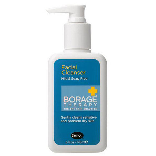 Shikai, Borage Dry Skin Therapy, Facial Cleanser 6 Fl Oz