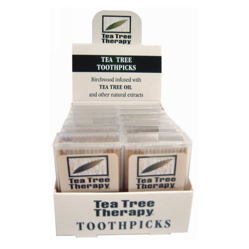 Tea Tree Therapy, Tea Tree Therapy Toothpicks, 100 ct