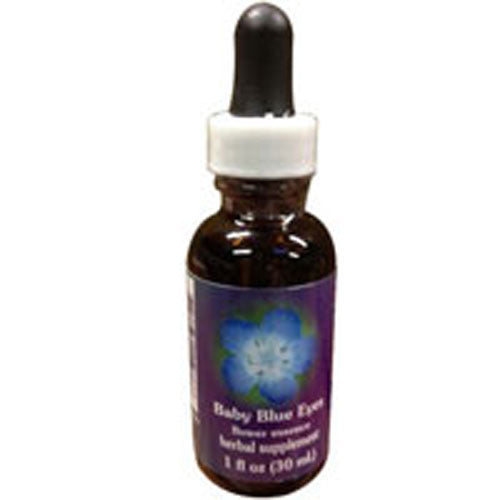 Flower Essence Services, Baby Blue Eyes Dropper, 1 oz