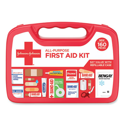 First Aid Kit, 160 pieces