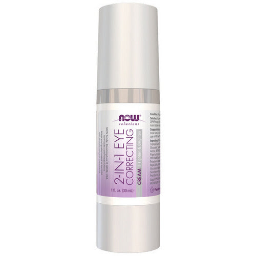Now Foods, 2 in 1 Correcting Eye Cream, 1 oz