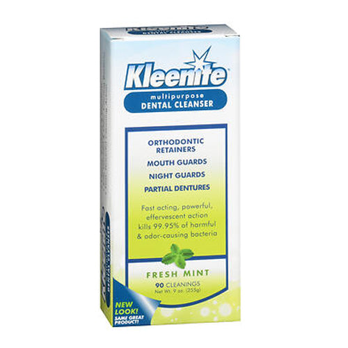 Kleenite, Kleenite Dental Cleanser, Fresh Mint 9 oz
