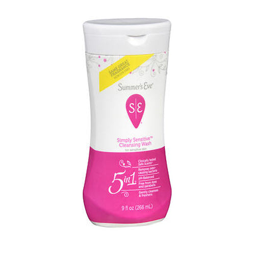 Summers Eve, Summers Eve Feminine Wash Sensitive Skin Summers, Count of 1