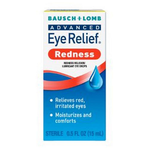 Bausch And Lomb, Bausch And Lomb Advanced Eye Relief Redness Reliever Lubricant Drops, 0.5 oz