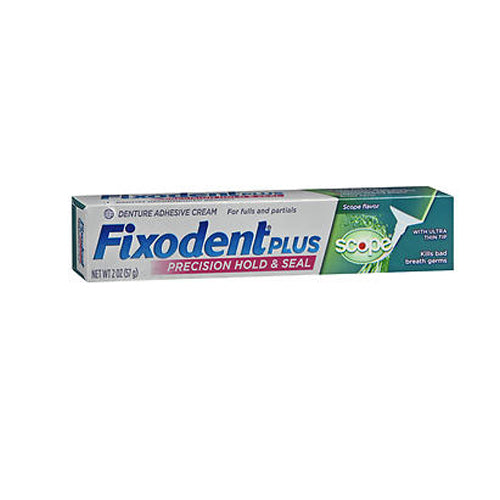 Crest, Fixodent Control Denture Adhesive Cream Plus Scope Flavor, 2 Oz