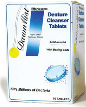 Denture Cleaner Effervescent tablets - 90 tablets